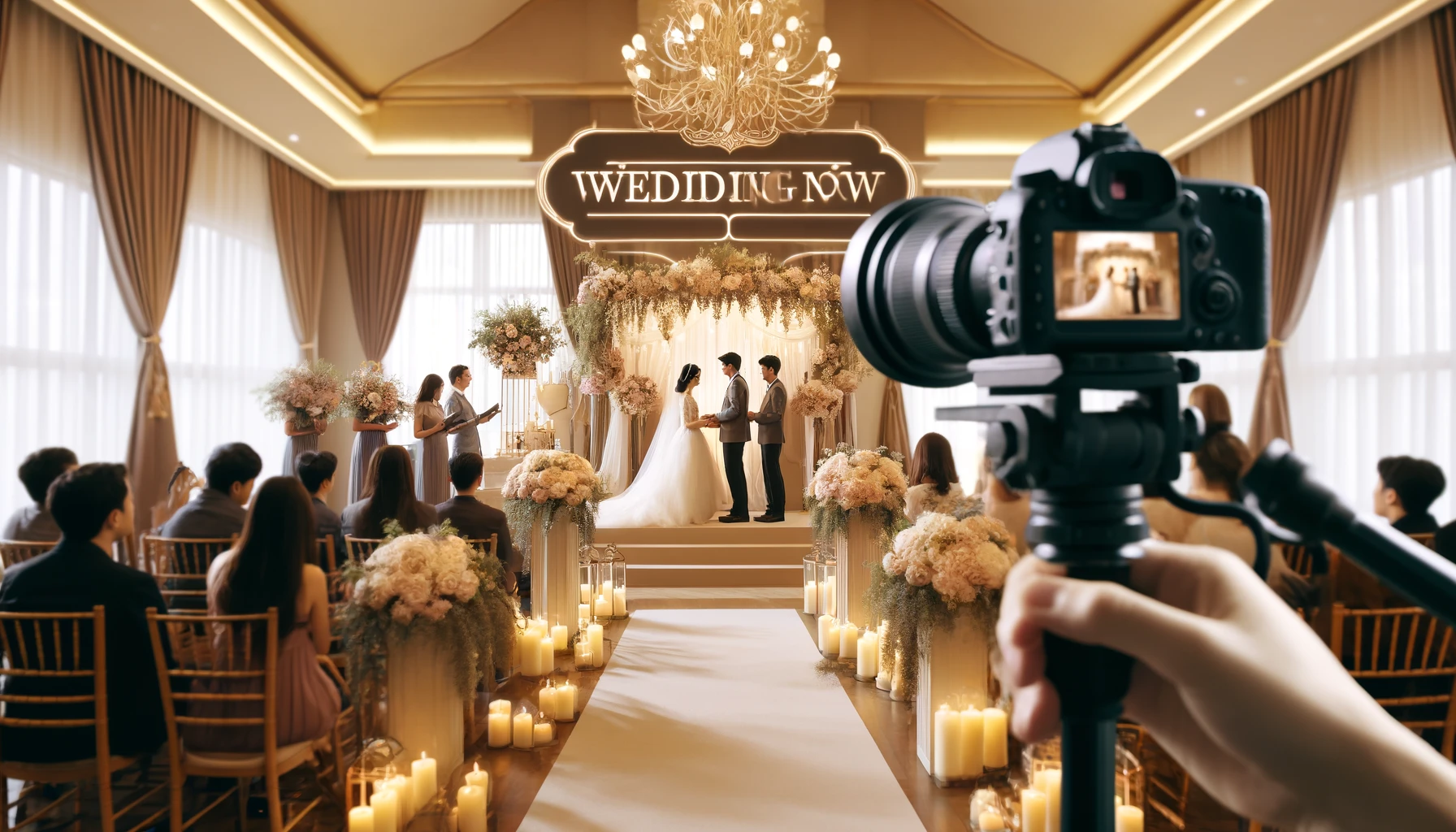Wedding Ceremony Live Streaming -"Wedding NOW"