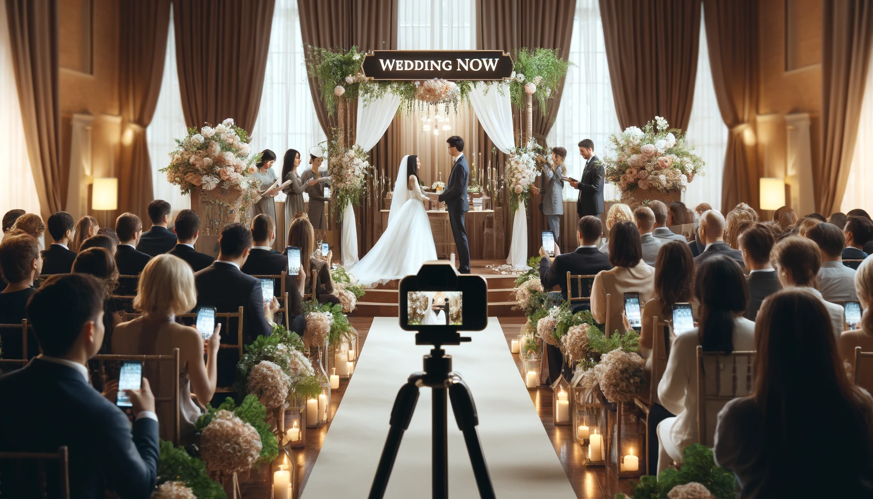 Wedding Ceremony Live Streaming -"Wedding NOW"