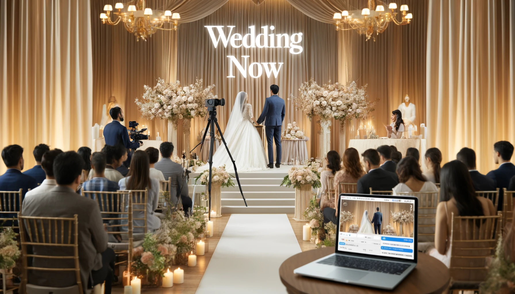 Wedding Ceremony Live Streaming -"Wedding NOW"
