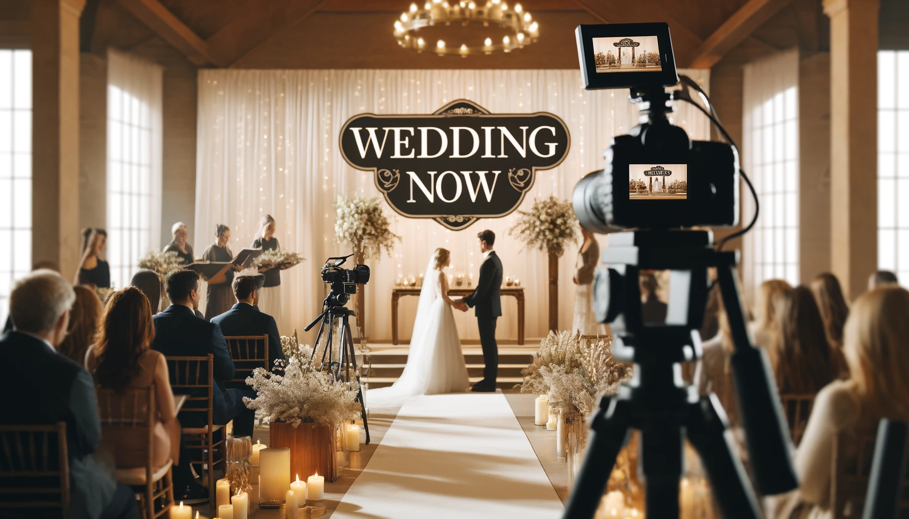 Wedding Ceremony Live Streaming -"Wedding NOW"