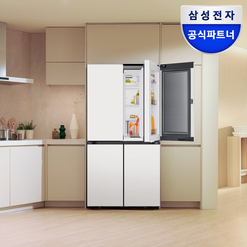 “삼성 비스포크 AI 냉장고 25년형 4도어 1등급 RM70F90M1ZD 푸드쇼케이스” 솔직 사용 후기