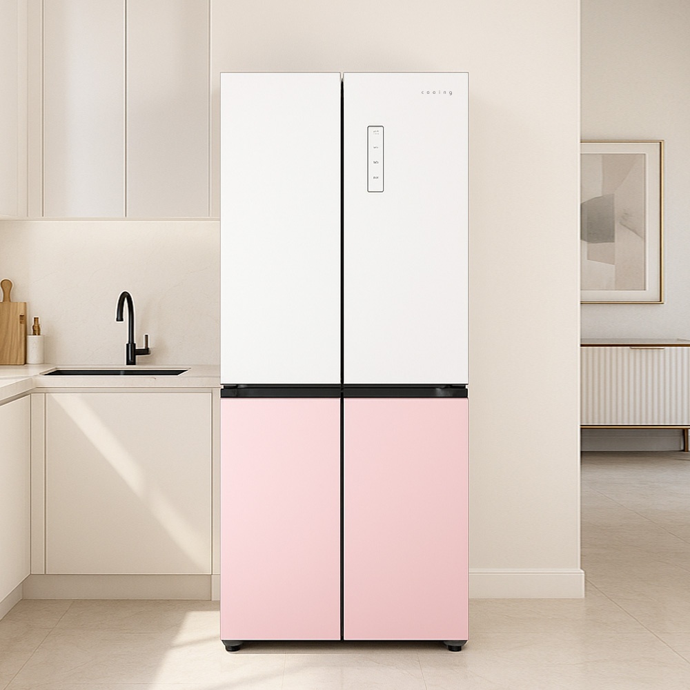 신혼 필수템 쿠잉 4도어 양문형냉장고 MD405 사용 후기