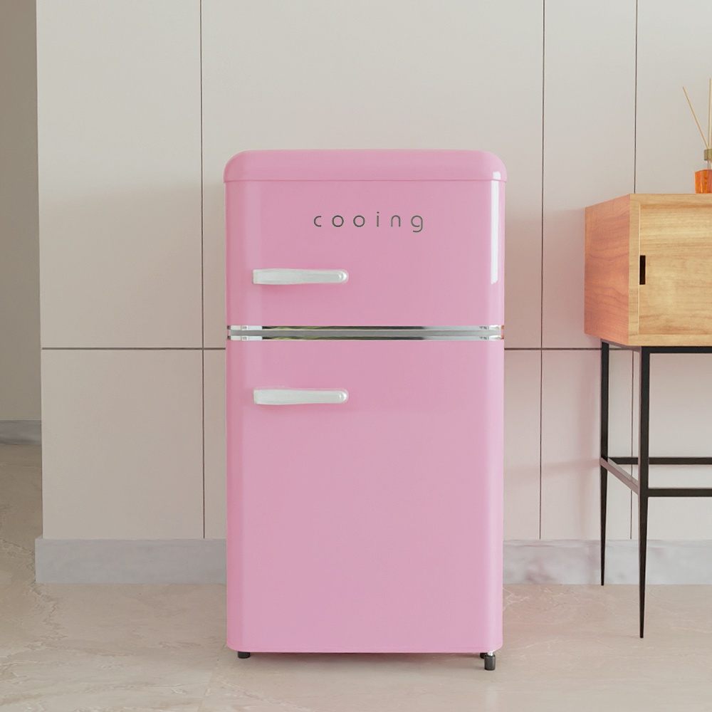 “쿠잉 레트로 미니냉장고 REF-D85” 가성비 비교, 어떤 걸 사야할까?